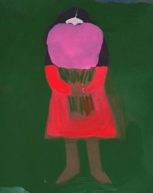 Red dress