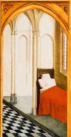 Bedroom. According to Rogier van der Weyden