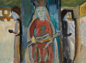Still life with a Folk Sculpture II