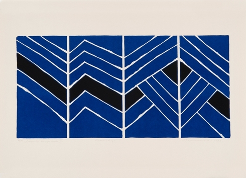 Blue Composition II