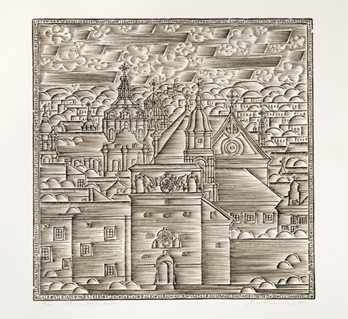 Aušros vartai. Iš ciklo „Vilnius“