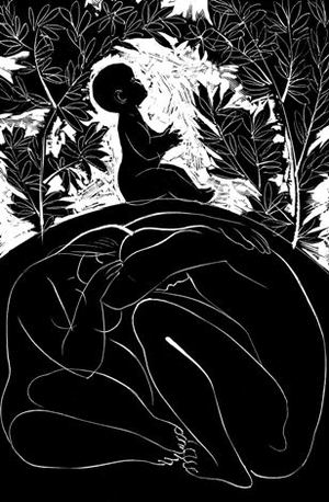 Human. Illustration of the poems collection by E. Mieželaitis