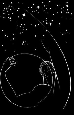 Human. Illustration of the poems collection by E. Mieželaitis