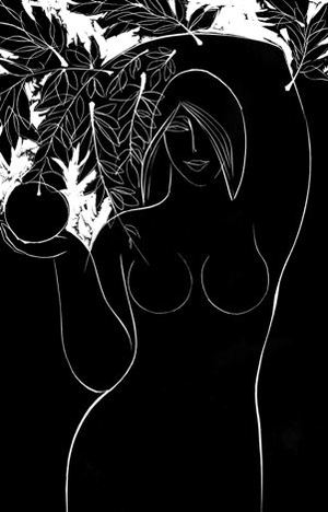 Human. Illustration of the poems collection by E. Mieželaitis