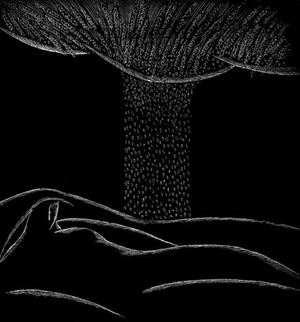 Avia etudes. Illustration of the poems collection by E. Mieželaitis