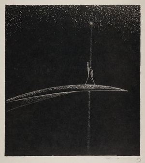 Avia etudes. Illustration of the poems collection by E. Mieželaitis