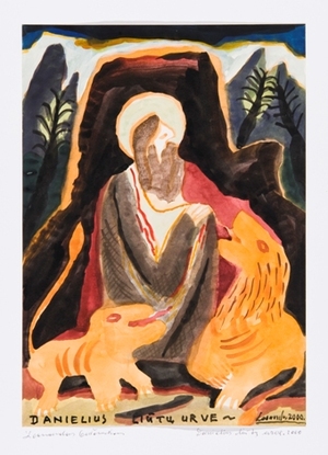Danielius liūtų narve