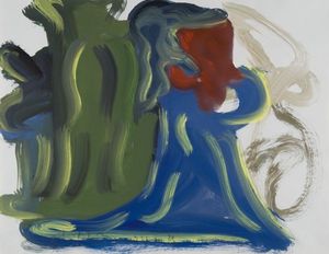 Blue fiure