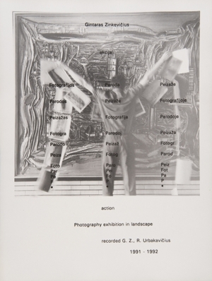 Documentacion for the action "Photo Exhibition in the Landscape"