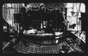 Abandoned theater in Detroit (From cycle „Methods of silent talkingi“)