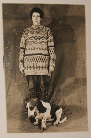 Eglė Rakauskaitė su šunim