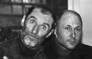 A. Andriuškevičius and R. Antinis (From the series "Artists and Photographers“)