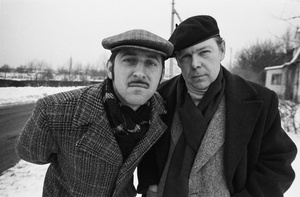 E. Saladžius and R. Vaitiekūnas. Kaunas (From the series "Artists and Photographers“)