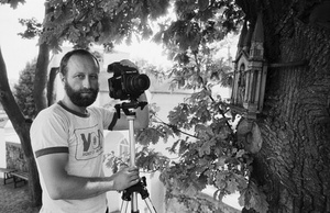 R. Požerskis. Self-Portrait. Viekšniai (From the series "Photographers“)