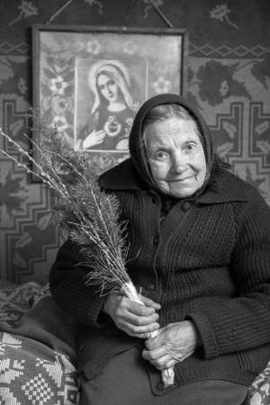 Elena Vaičiulytė Augulienė. Rimdžiūnai. Gervėčių Region, Byelorussia.