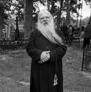Priest Of Rokiškis Aleksandras Kudriašovas At Stirniškis Cemetary