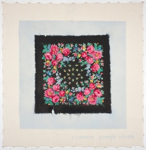 Thin Autumnal Wool. From the series "Heritage. Grandma's Scarves"