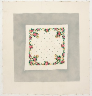 Probably from the Ears. From the series "Heritage. Grandma's Scarves"