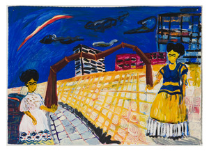 Kaip Frida atvyko į Vilnių ir palaikė arką. Iš begalinės serijos „Lietuvos dailės istorija paveikslėliuose“ 