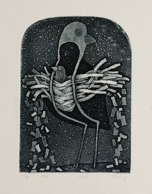Inge ir Klaus Rodel ex libris