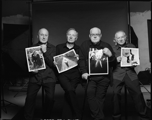 Iš serijos „Keturi“ R.Rakauskas, A.Macijauskas, A.Sutkus,  R.Požerskis